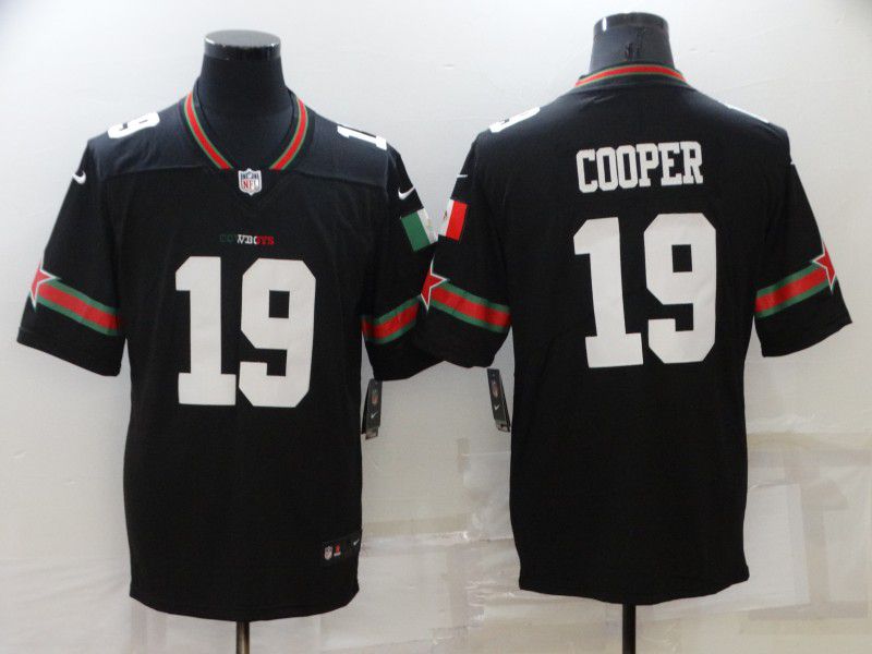 Men Dallas Cowboys 19 Cooper Black Nike Limited NFL Jerseys
